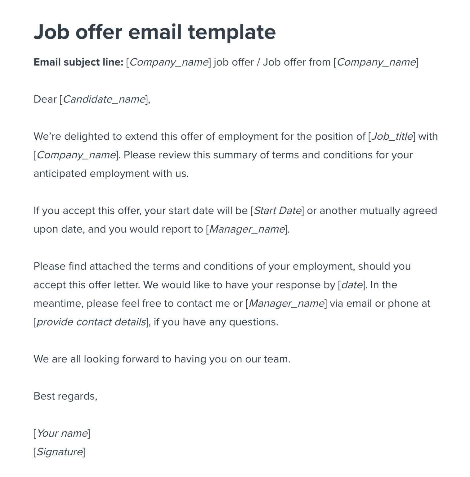 formal-job-offer-letter-sample-template-workable