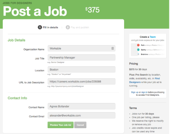 dribbble-careers-page