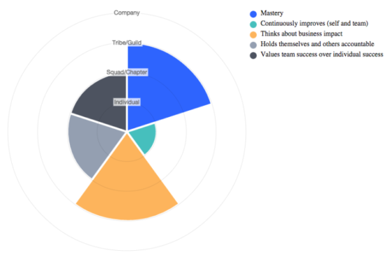 Spotify's career framework, Steps