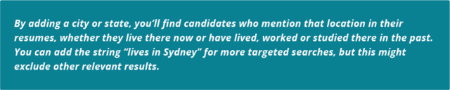 Find developers: Boolean search strings examples | Workable