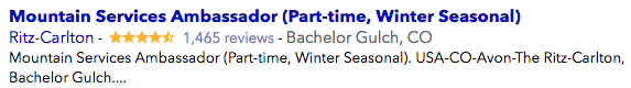 How to hire seasonal employees: job title example