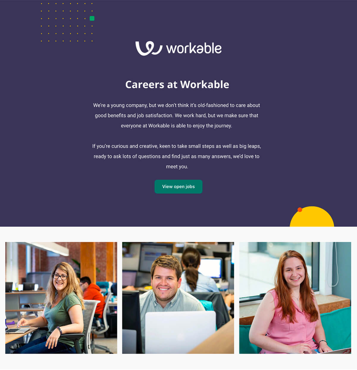 How to create a careers page or redesign company site with Workable