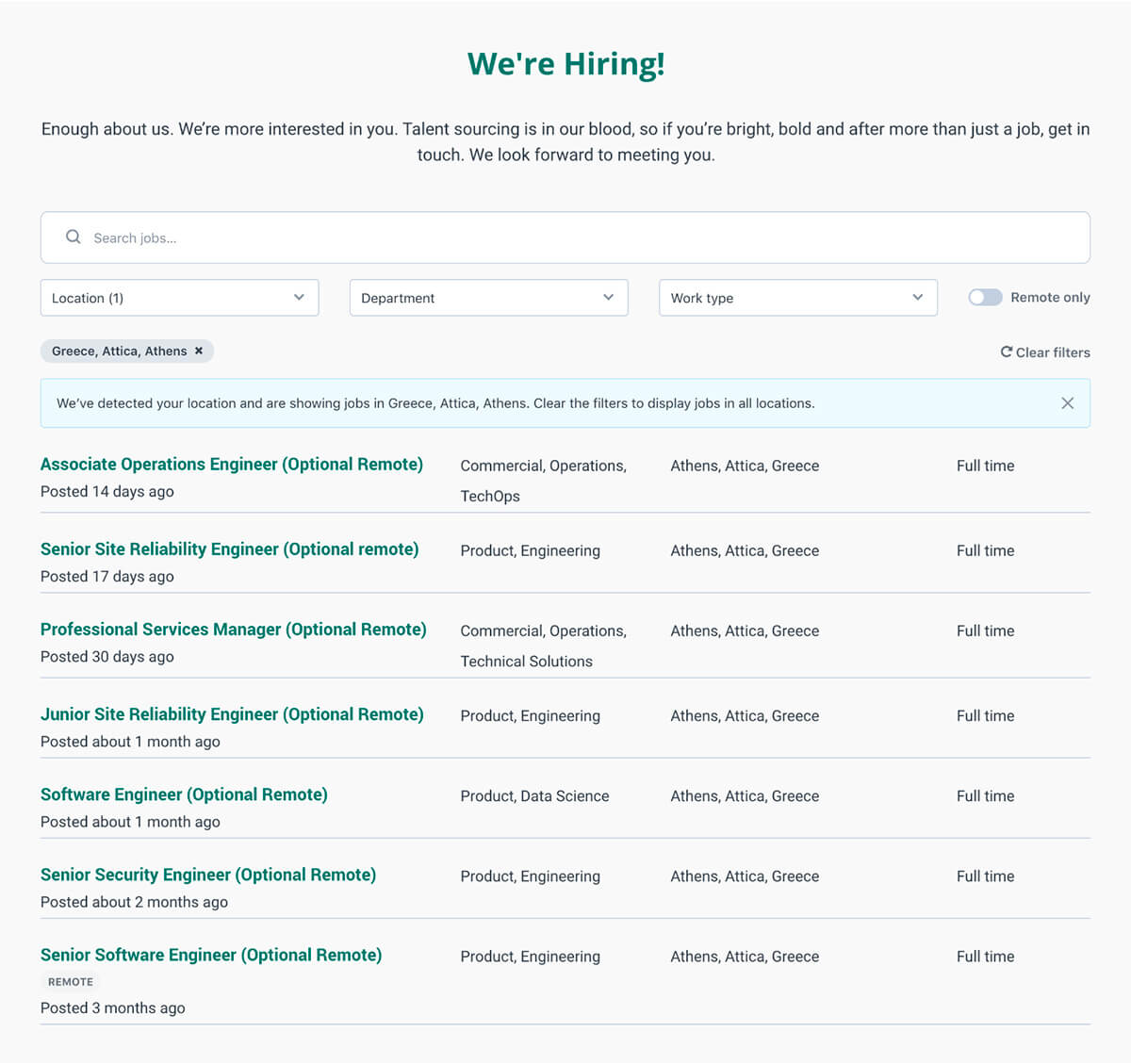 ShopHire Careers Page Builder - Attract candidates by posting jobs