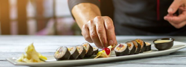 descrição de cargo de Chef de Sushi