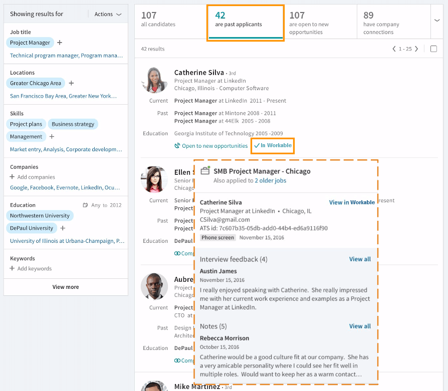 linkedin let recruiters know you re open