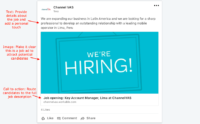 LinkedIn job posting template | Workable