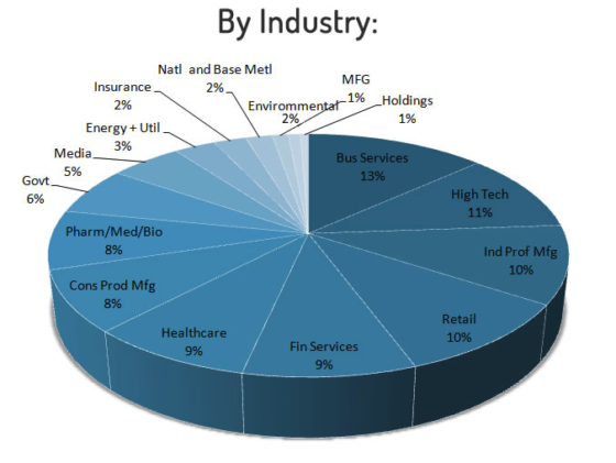 Executive candidates by industry | ExecuNet