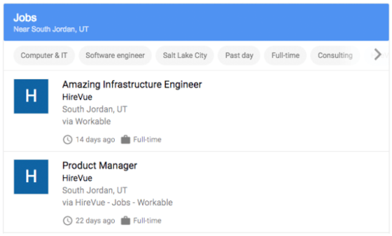 Optimizing job listings for Google for Jobs is easy with Workable