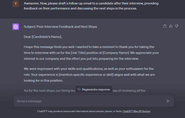7 clever ways ChatGPT can help recruiters get more done