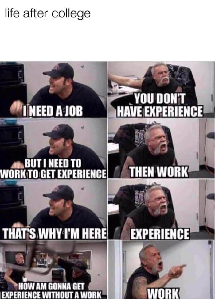 Get A Job Meme