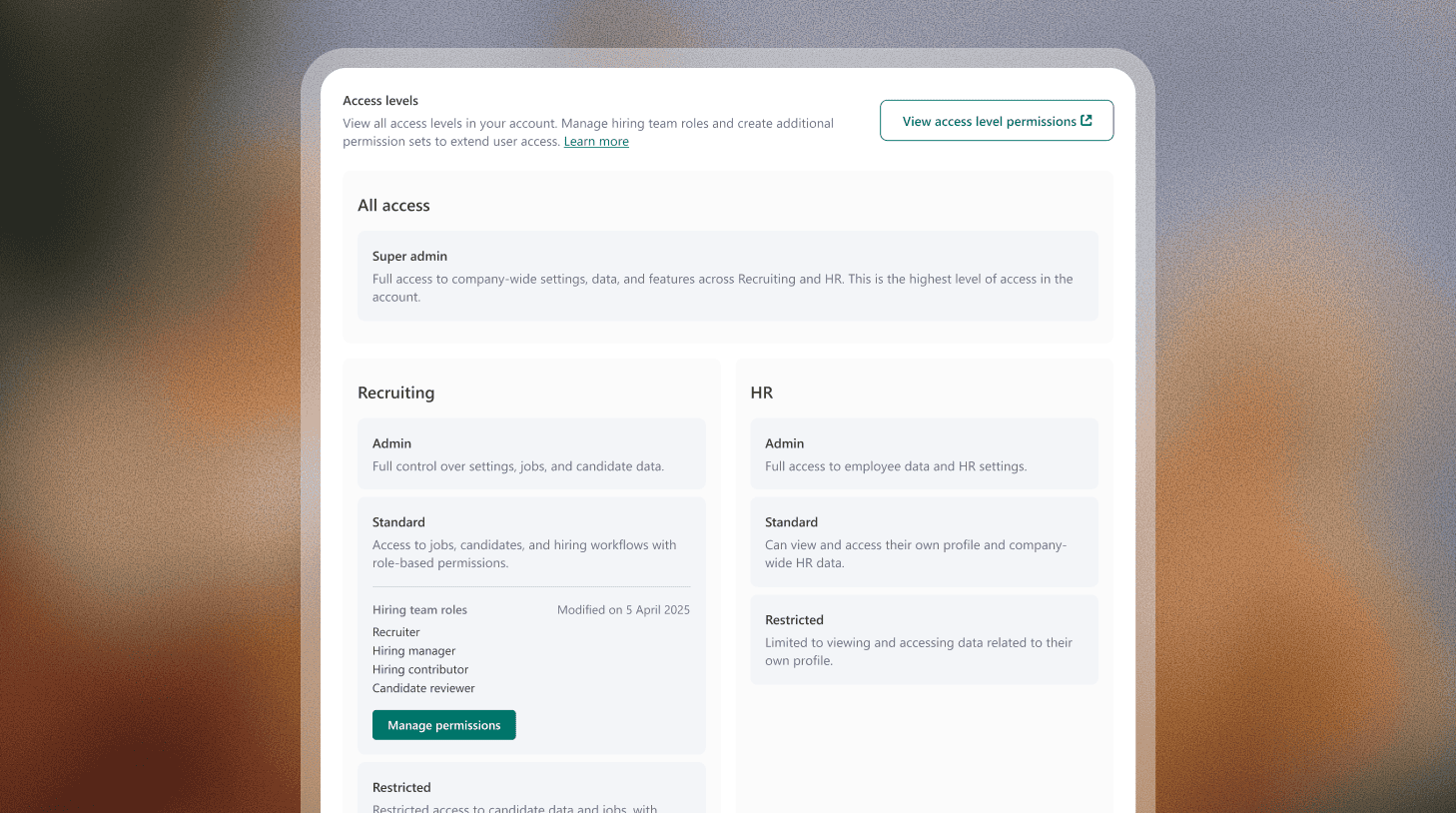 Create fully custom reports and manage access securely